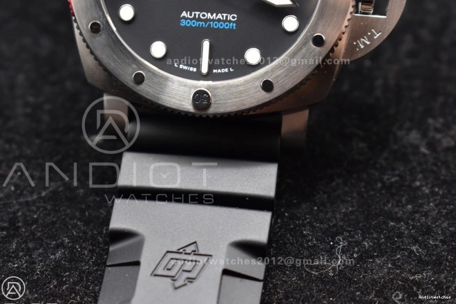 Black SBF Edition Rubber 437 Black P Strap DailyWear Best on Dial 1:1 Y PAM1229 0408